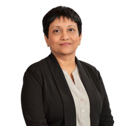 Photo portrait of Madhuri Hegde, PhD, FACMG
