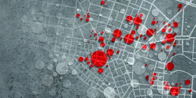 The simulation model examined HIV infections across 18 states, with populations representing different groups of age, race, and sex. 