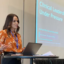 Stacey Metzler speaking