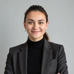 Photo portrait of Irina Babina, PhD, MBA