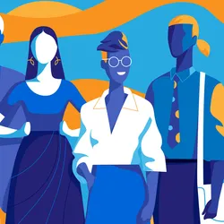 Diverse individuals representing cancer disparities research