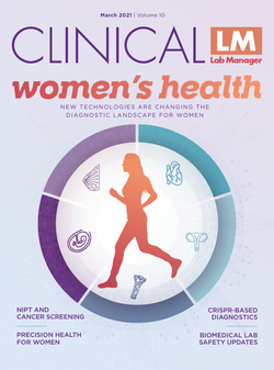 Cover of Clinical Lab Manager March 2021 issue