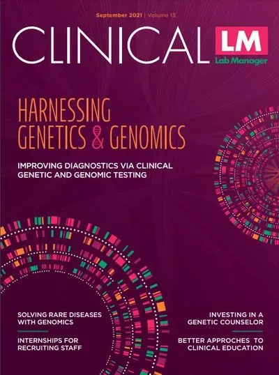 Clinical Lab Manager September 2021 Cover Image
