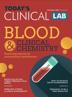 Today's Clinical Lab November 2022 cover image